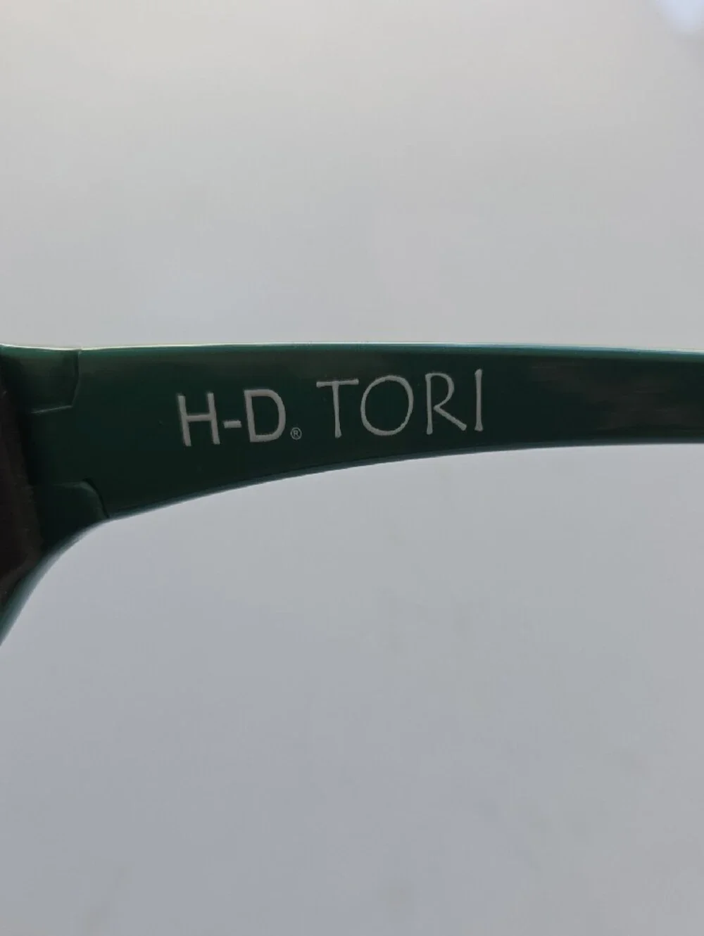 Harley-Davidson Black and Green Wrap Sunglasses